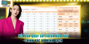 Kết quả quay số Five88 hôm nay